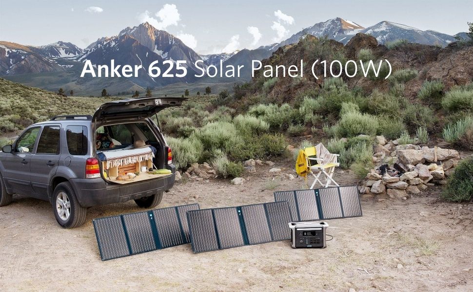 Anker 625 Solar Panel (100W)【ソーラーパネル/PowerIQ搭載