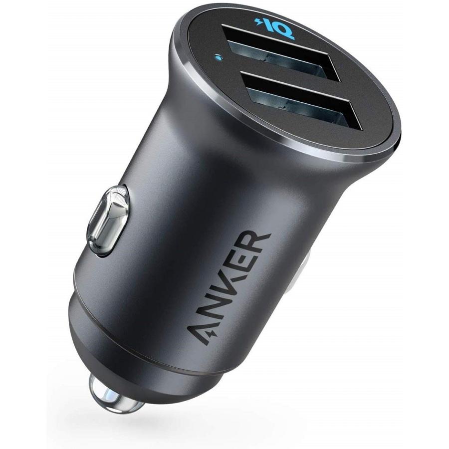 Anker PowerDrive 2 Alloy 24W 2ポートカーチャージャー PowerIQ搭載 コンパクトサイズ iPhone、Android、IQOS対応 アンカー｜ankerdirect｜02
