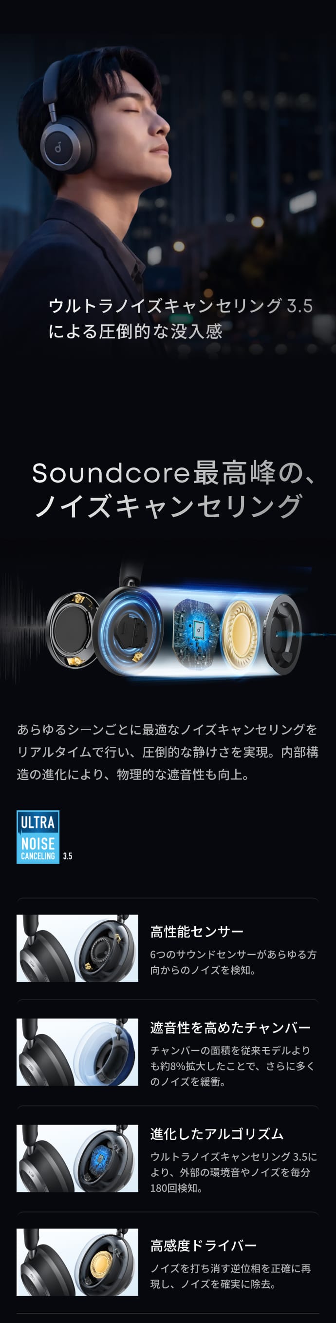 Soundcore（Anker） Anker Soundcore Space One Pro (Bluetooth 5.3
