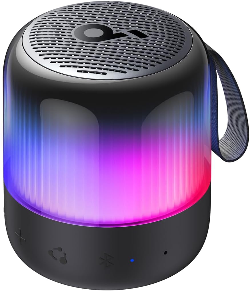Anker Soundcore Glow Mini Bluetoothスピーカー【360°サウンド / 8W出力 / IP67防塵防水規格 / 最大12時間再生 / イコライザー機能/ライト機能】｜ankerdirect｜02