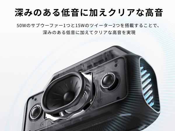 スピーカー・ウーファー soundcore 80w Soundcore（Anker） Anker Soundcore Boom 2 bluetooth