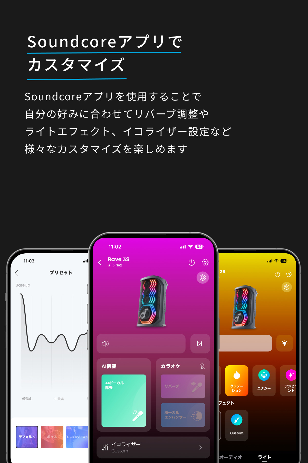 Soundcore（Anker） Anker Soundcore Rave 3S bluetooth スピーカー