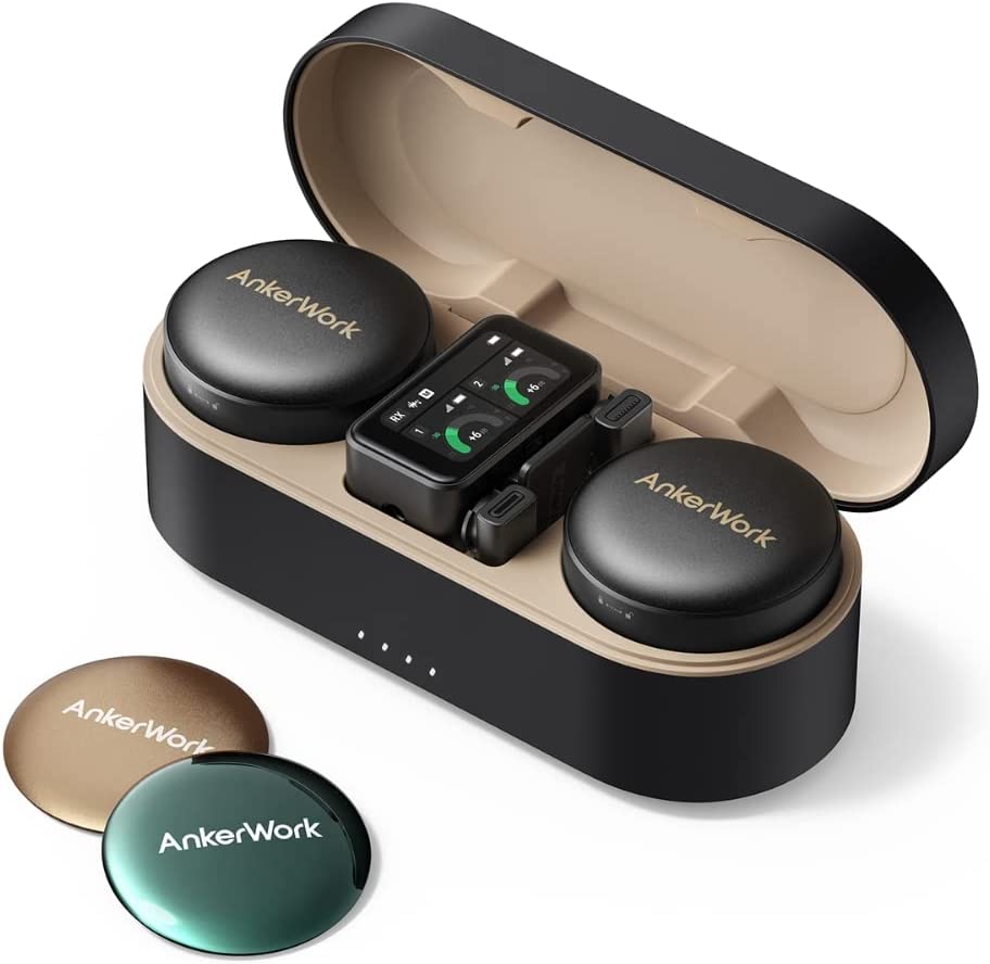 AnkerWork M650 ワイヤレスマイク ピンマイク Anker（アンカー） AnkerWork M650 Wireless Microphone ワイヤレス