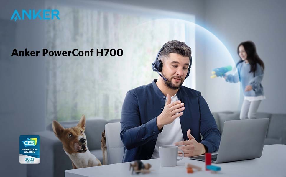 Anker PowerConf H700（ワイヤレスヘッドセット Bluetooth 5.0