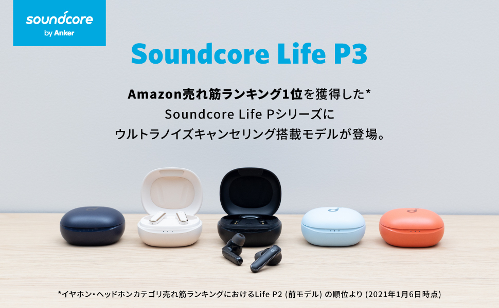 イヤホン Bluetooth Anker Soundcore Life P3（ワイヤレス イヤホン 