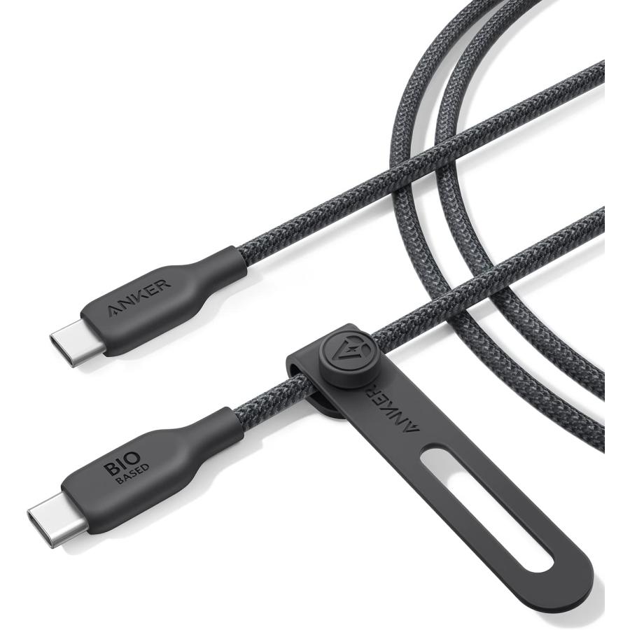 Anker USB-C ＆ USB-C ケーブル (240W, エコフレンドリーナイロン) 1.8m 高耐久ナイロン 植物由来素材 240W 急速充電 環境配慮 MacBook Pro 2020 / 各種対応｜ankerdirect｜02