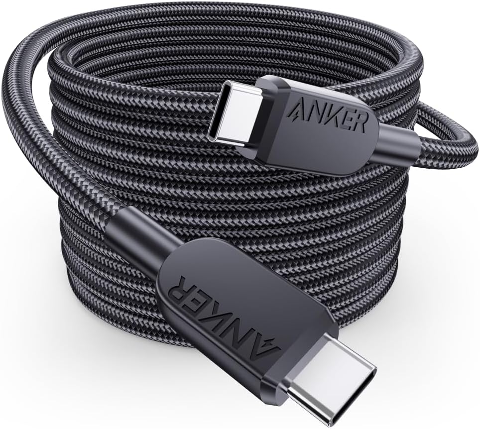 Anker USB-C & USB-C ケーブル (高耐久ナイロン) 3.0m ブラック 240W Galaxy iPad Pro/Air MacBook Pro/Air 各種対応｜ankerdirect｜02