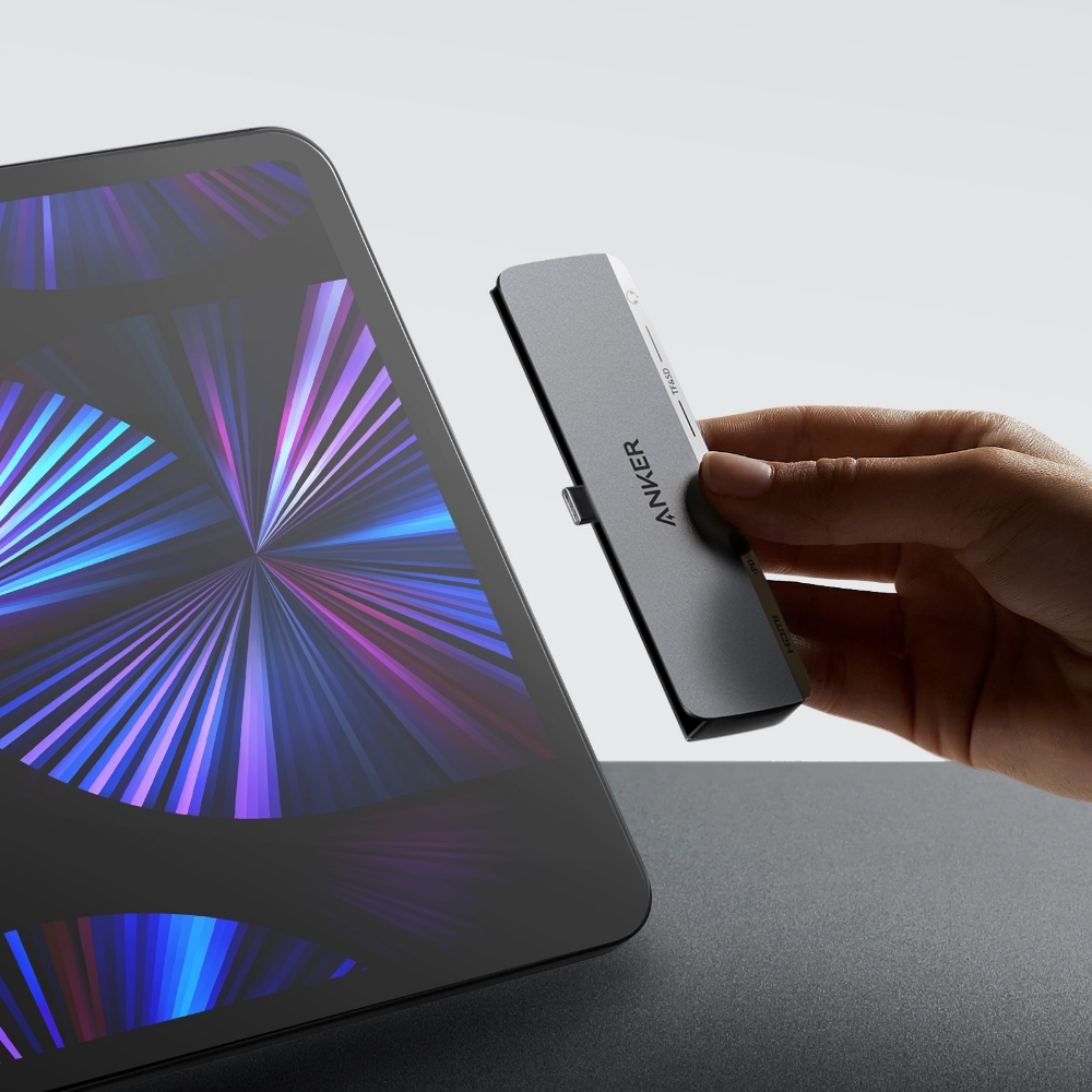 Anker 541 USB-C ハブ (6-in-1, for iPad) USB PD対応 4K対応