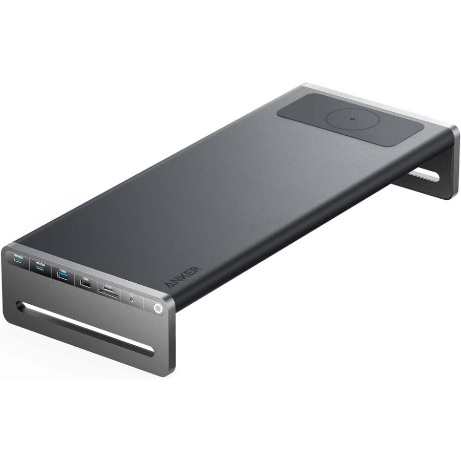Anker 675 USB-C ドッキングステーション (12-in-1, Monitor Stand, Wireless) モニタースタンド ワイヤレス充電 100W USB PD対応 4K HDMIポート｜ankerdirect｜02