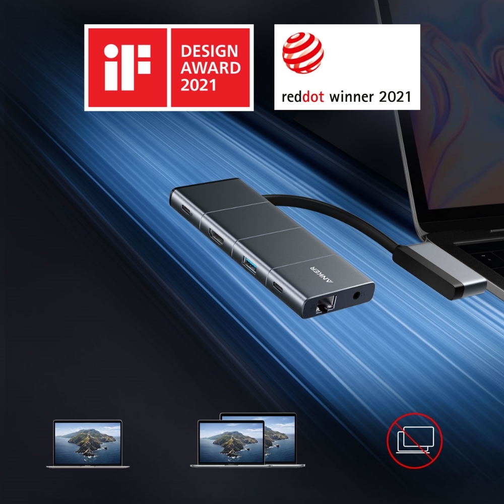 Anker PowerExpand 9-in-2 USB-C メディア ハブ 4K HDMIポート
