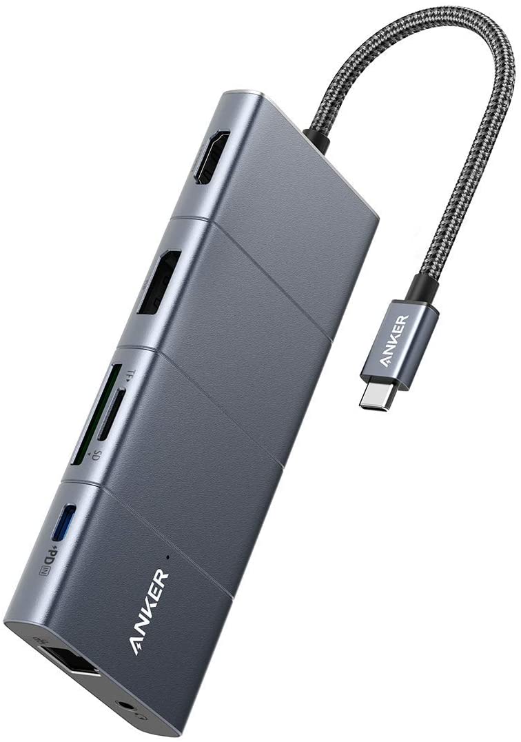 11-in-1 USB-Cアダプター ドック デュアル8K HDMI 他 USB-C ドッキングステーション 11-in-1 デュアルモニター対応