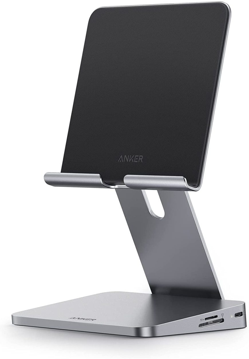 Anker 551 USB-C ハブ（8-in-1 Tablet Stand）折りたたみ式タブレットスタンド USB PD対応 USB-Cポート  4K出力 HDMIポート データ転送用USB-Aポート アンカー : a8387 : AnkerDirect - 通販 - Yahoo!ショッピング