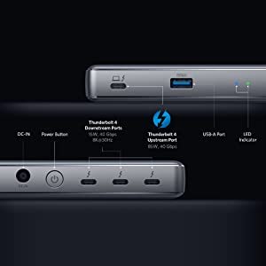 Anker PowerExpand 5-in-1 Thunderbolt 4 Mini Dock ドッキングステーション 85W出力 8K対応  Thunderbolt 4 対応 USB-CポートUSB-Aポート 搭載 アンカー : a8398 : AnkerDirect - 通販 -  Yahoo!ショッピング