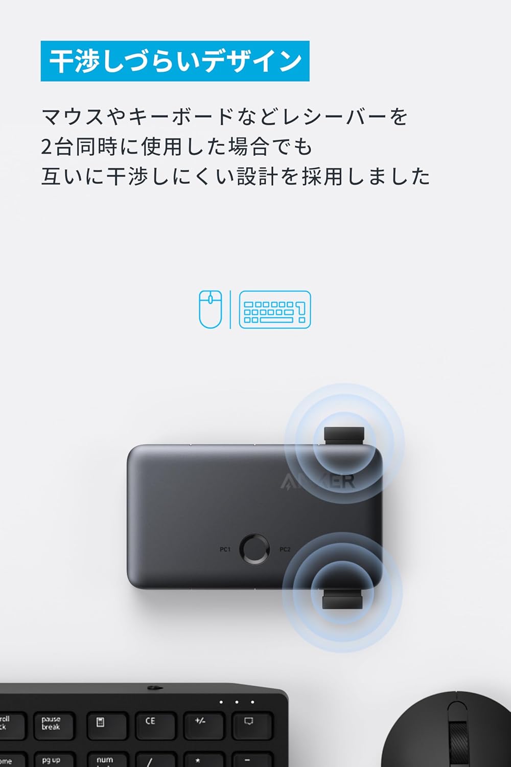 Anker（アンカー） Anker USB Switch (5Gbps, For デスクトップPC