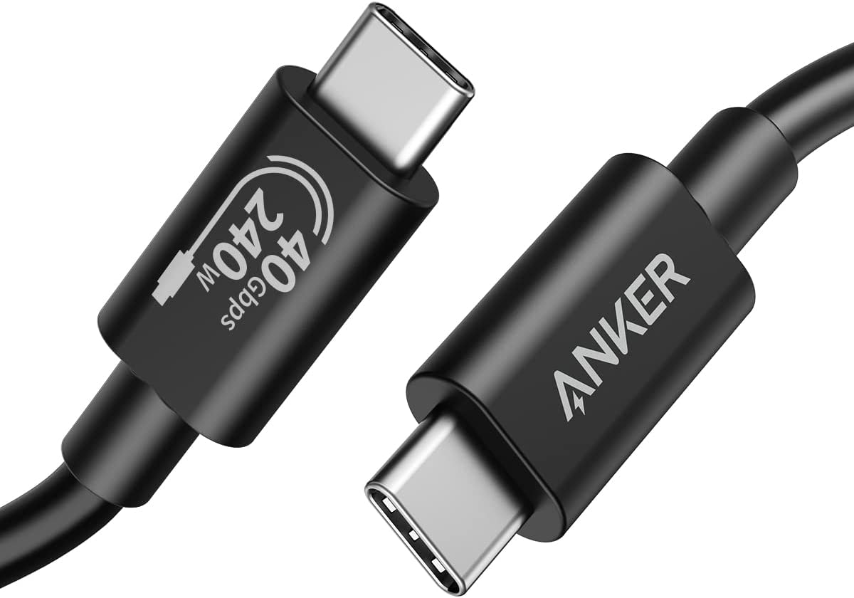 Anker 515 USB-C & USB-C ケーブル (USB4対応 1.0m) 8K 40Gbps高速データ転送 240W出力 対応 Galaxy iPad Pro MacBook Pro/Air 各種対応 ブラック アンカー｜ankerdirect｜02