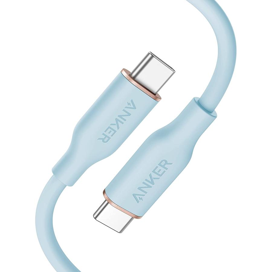 Anker PowerLine III Flow USB-C & USB-C ケーブル Anker絡まないケーブル PD対応 シリコン素材採用100W Galaxy iPad Pro MacBookPro/Air 各種対応 アンカー｜ankerdirect｜07