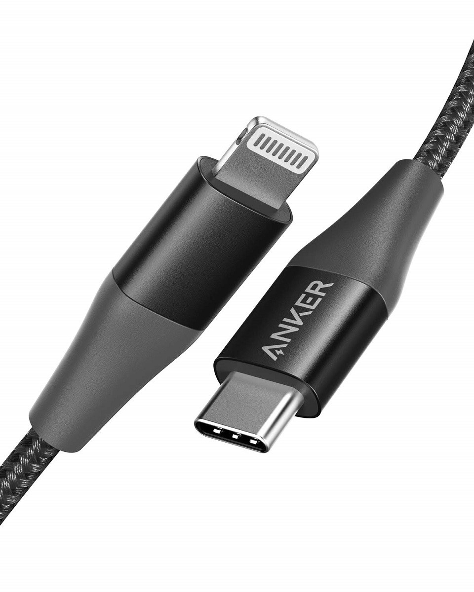 Anker PowerLine+ II USB-C ＆ ライトニング ケーブル Apple MFi認...