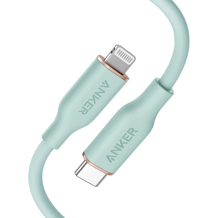 Anker PowerLine III Flow USB-C & ライトニング ケーブル MFi認証 PD対応 シリカゲル素材採用 iPhone / AirPods Pro 各種対応 (0.9m) アンカー｜ankerdirect｜06