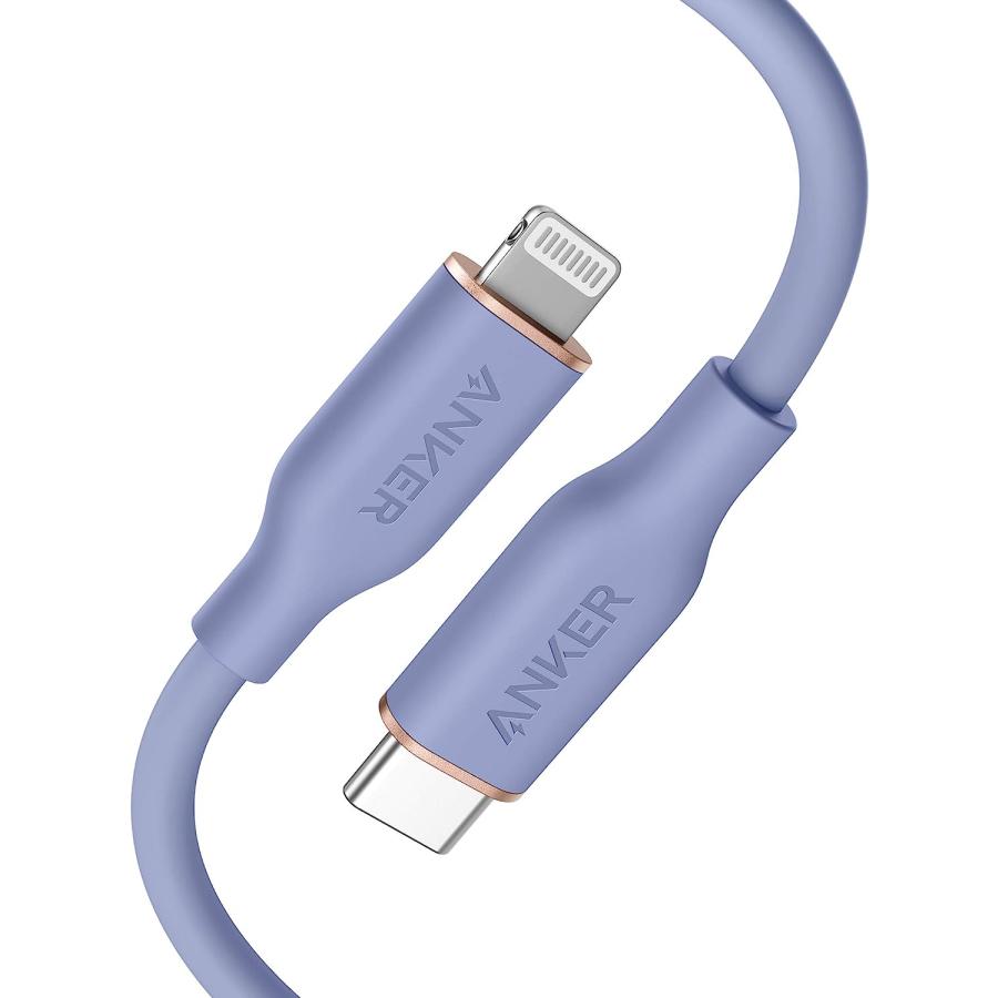 Anker PowerLine III Flow USB-C & ライトニング ケーブル MFi認証 PD対応 シリカゲル素材採用 iPhone / AirPods Pro 各種対応 (0.9m) アンカー｜ankerdirect｜05