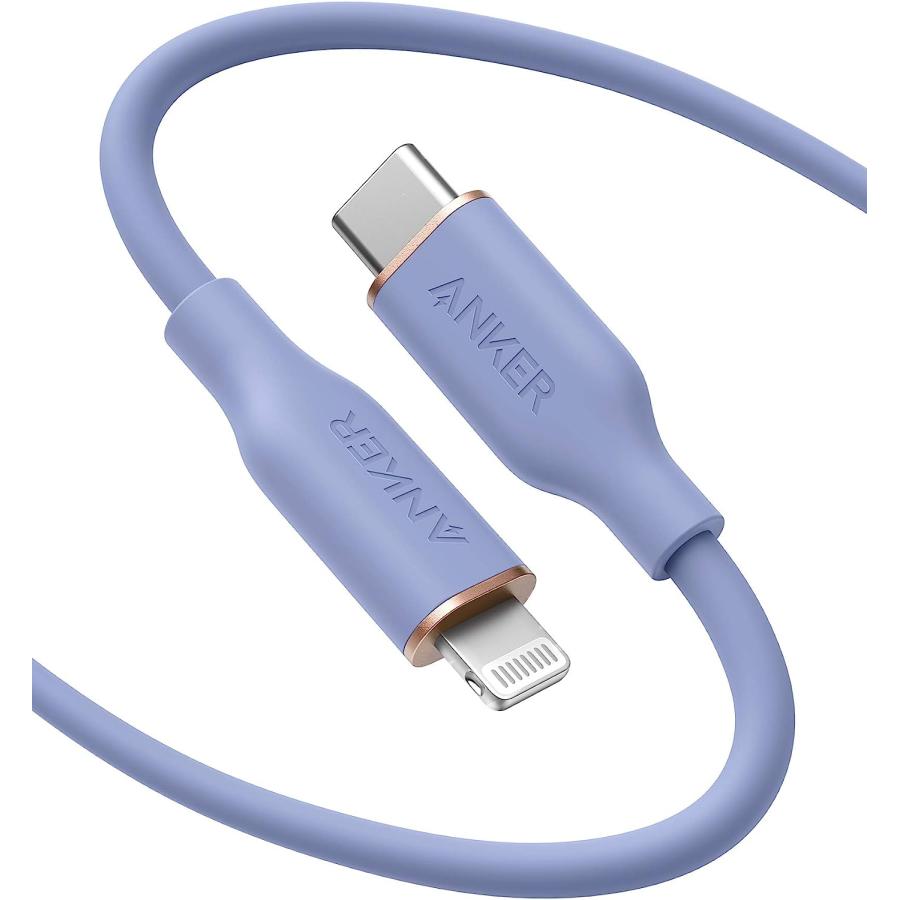 Anker PowerLine III Flow USB-C & ライトニング ケーブル MFi認証 PD対応 シリコン素材採用 iPhone 各種対応 (1.8m) アンカー｜ankerdirect｜06