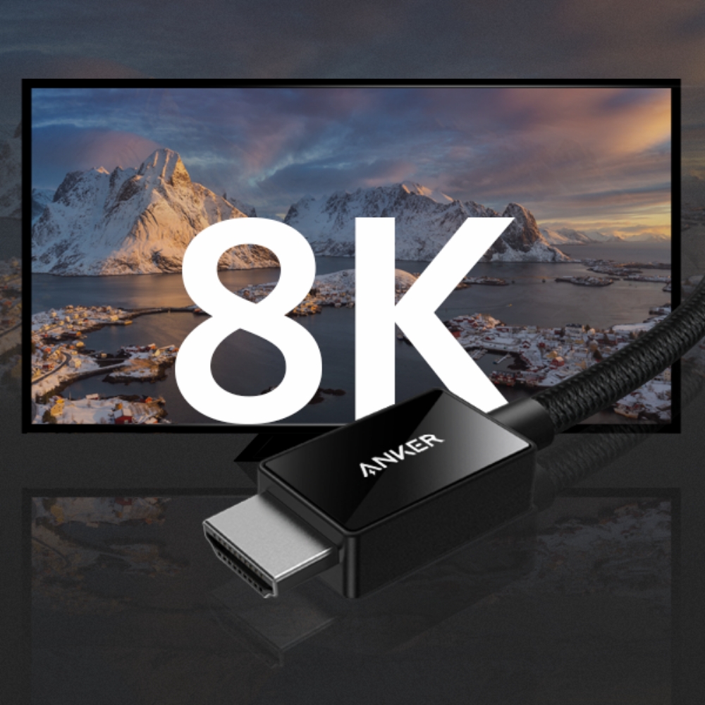 Anker Ultra High Speed HDMI ケーブル HDMI 2.1 8K(60Hz) 4K(120Hz