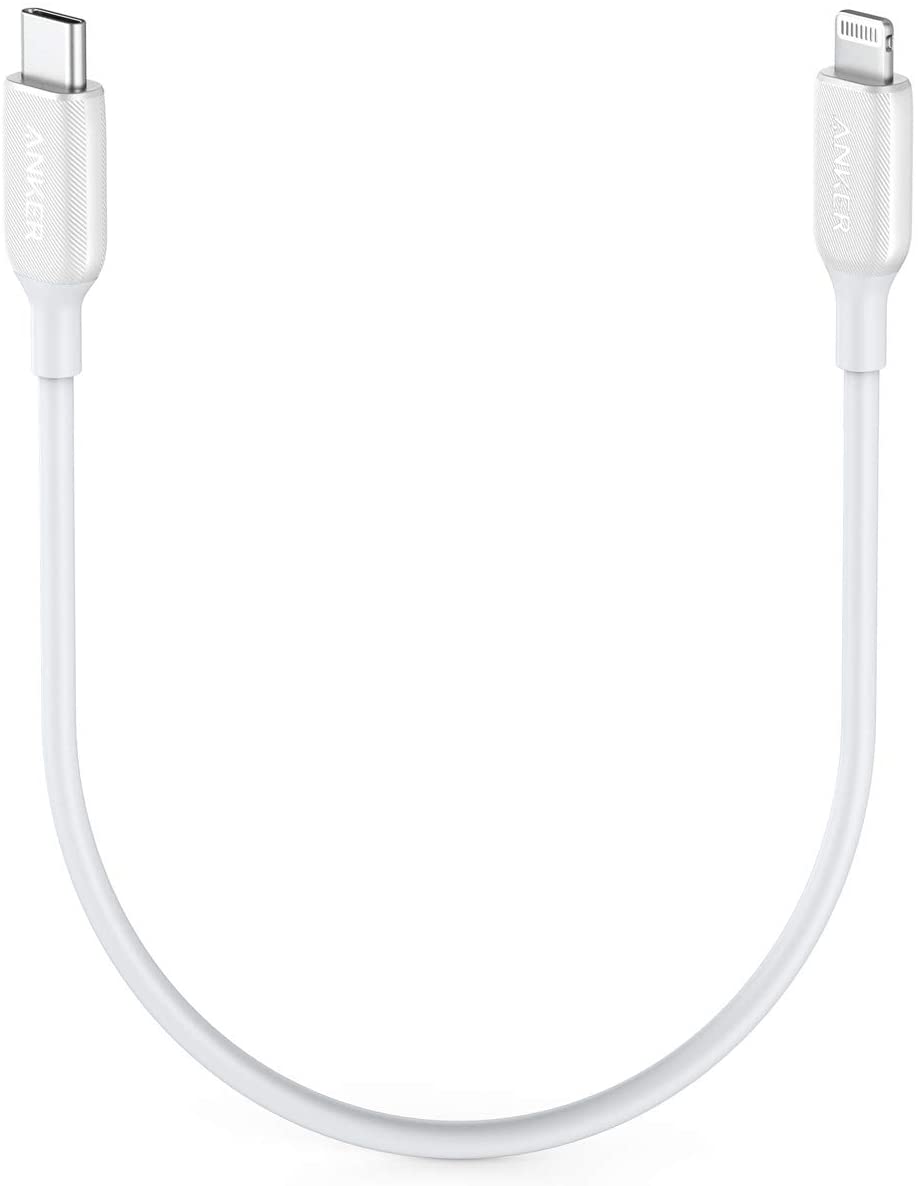 Anker PowerLine III USB-C & ライトニング ケーブル MFi認証 USB PD対応 急速充電 iPhone 13   13 Pro   12   SE(第3世代) 各種対応 (0.3m)