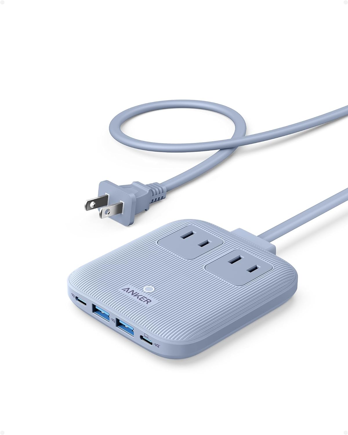日本限定 Anker Nano 電源 (USBタップ 67W) (6-in-1, Station Charging 分配器・切替器