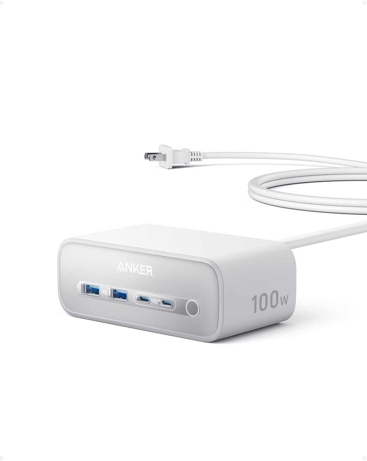 Anker Charging Station (7-in-1, 100W) (USBタップ 電源タップ AC差込口 3口 USB-C 2ポート USB-A 2ポート 延長コード 1.5m)｜ankerdirect｜03