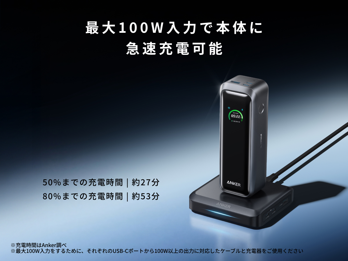 Anker（アンカー） Anker Prime Power Bank (20100mAh, 220W) with