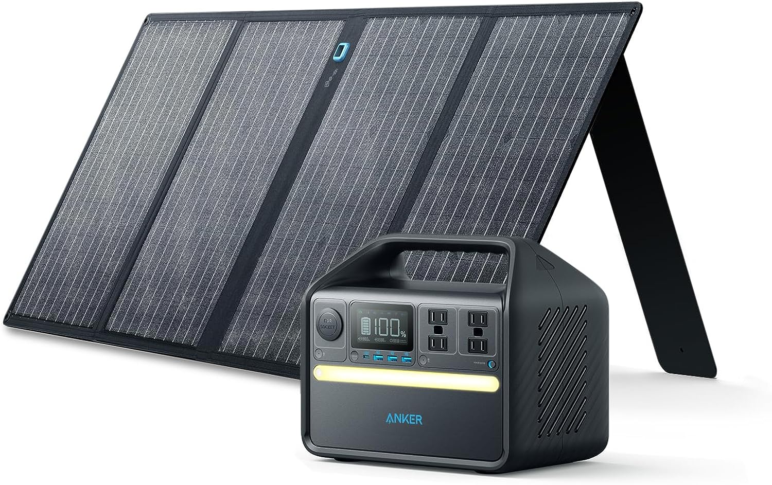 Anker ポータブル電源 ソーラーパネルセット Anker 535 Portable Power Station (PowerHouse 512Wh)  & Solix PS100 (100W) : b1751 : AnkerDirect - 通販 - Yahoo!ショッピング