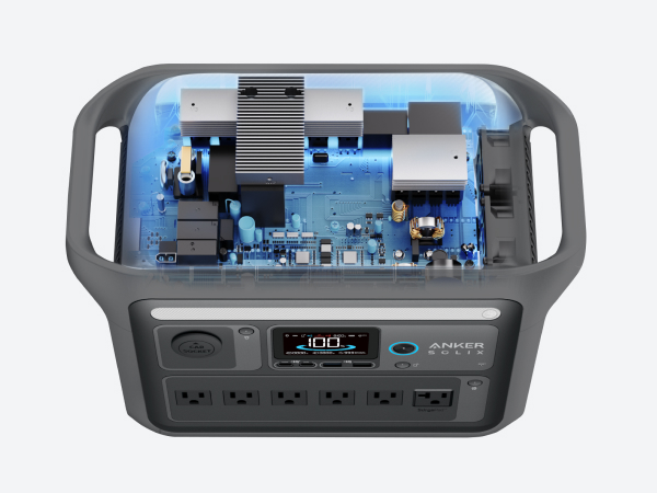 Anker Solix C1000 Portable Power Station with PS100 Compact