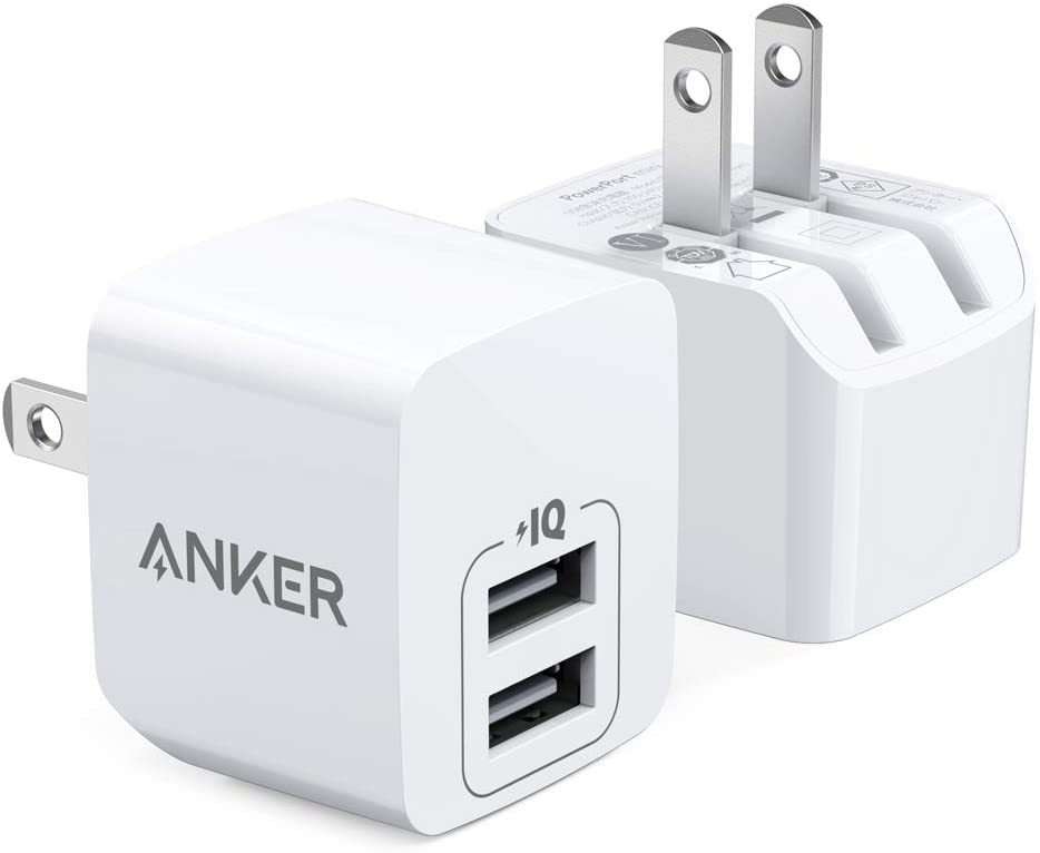 2個セット Anker PowerPort mini USB充電器 12W 2ポート PSE技術基準適合/折りたたみ式プラグ/PowerIQ/超コンパクトサイズ アンカー｜ankerdirect｜02