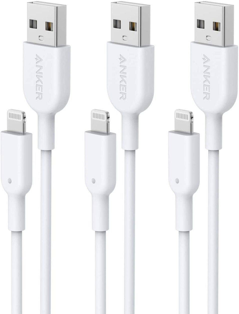 Anker PowerLine II ライトニングケーブル 3本セット MFi認証 超高耐久 iPhone 13 / 13 mini / 13 Pro / 13 Pro Max / 12 / iPad 各種対応｜ankerdirect｜02