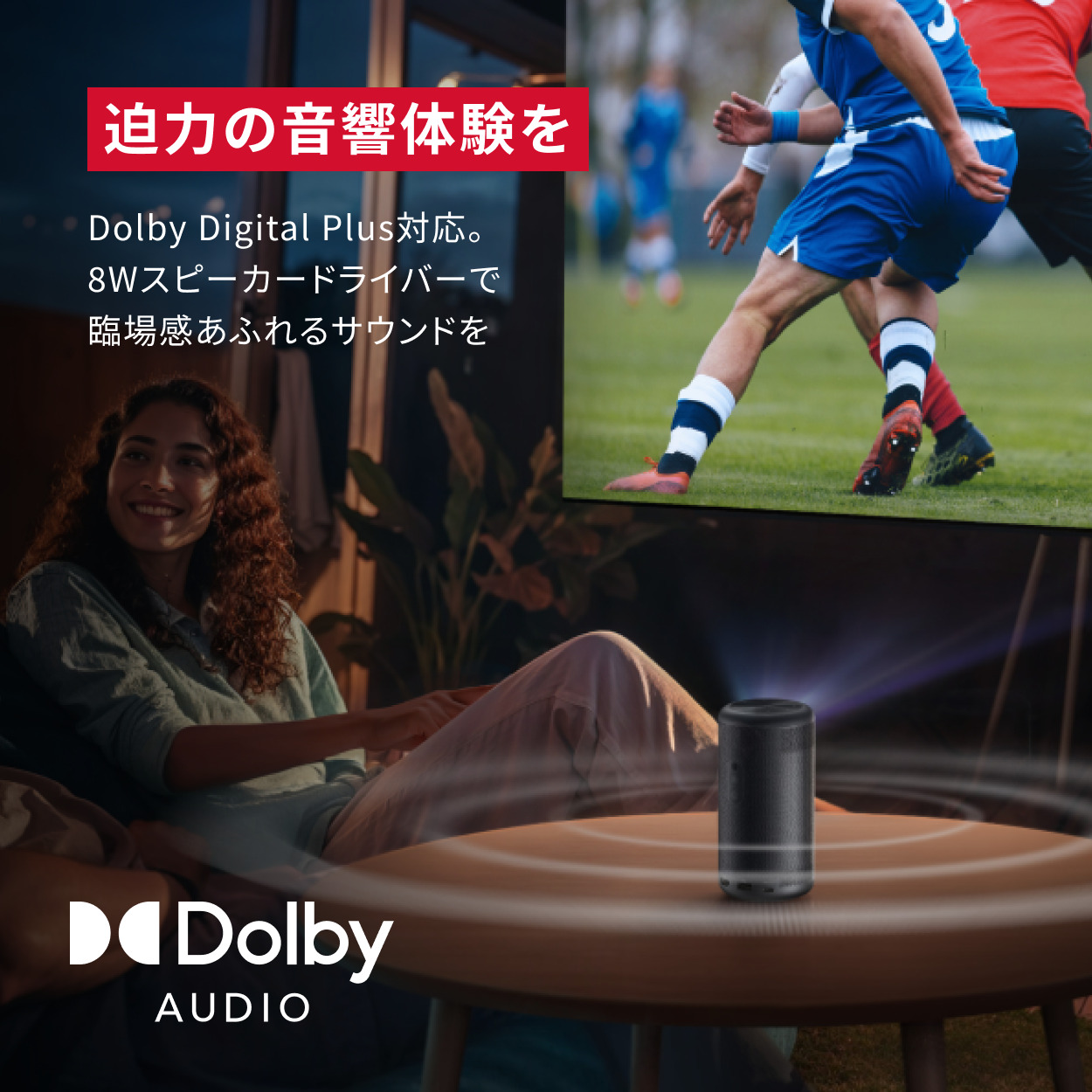 プロジェクター Anker Nebula (ネビュラ) Capsule 3 モバイルプロジェクター Google TV フルHD 200ANSIルーメン 最大120インチ 8Wスピーカー | Nebula（Anker） | 11