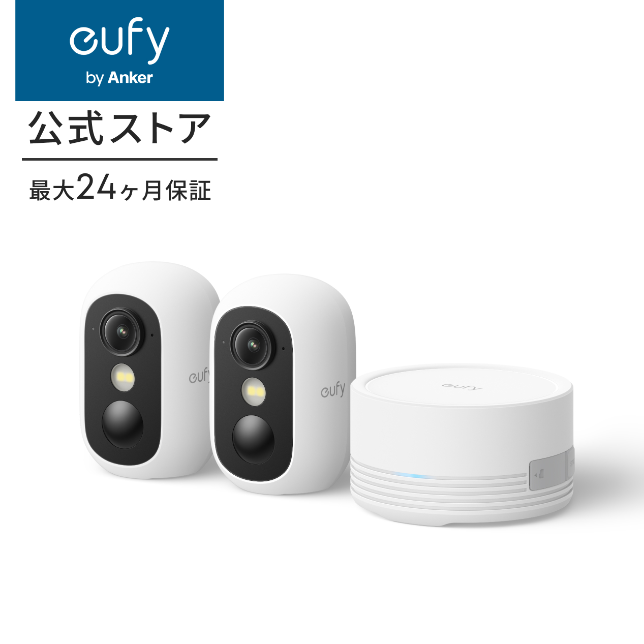 Eufy（Anker） Anker Eufy (ユーフィ) eufyCam C35 2-Cam Kit（屋外用