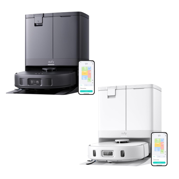 ロボット掃除機 Anker Eufy (ユーフィ) X10 Pro Omni (ロボット掃除機) 加圧式デュアル回転モップ搭載/自動ゴミ収集ステーション