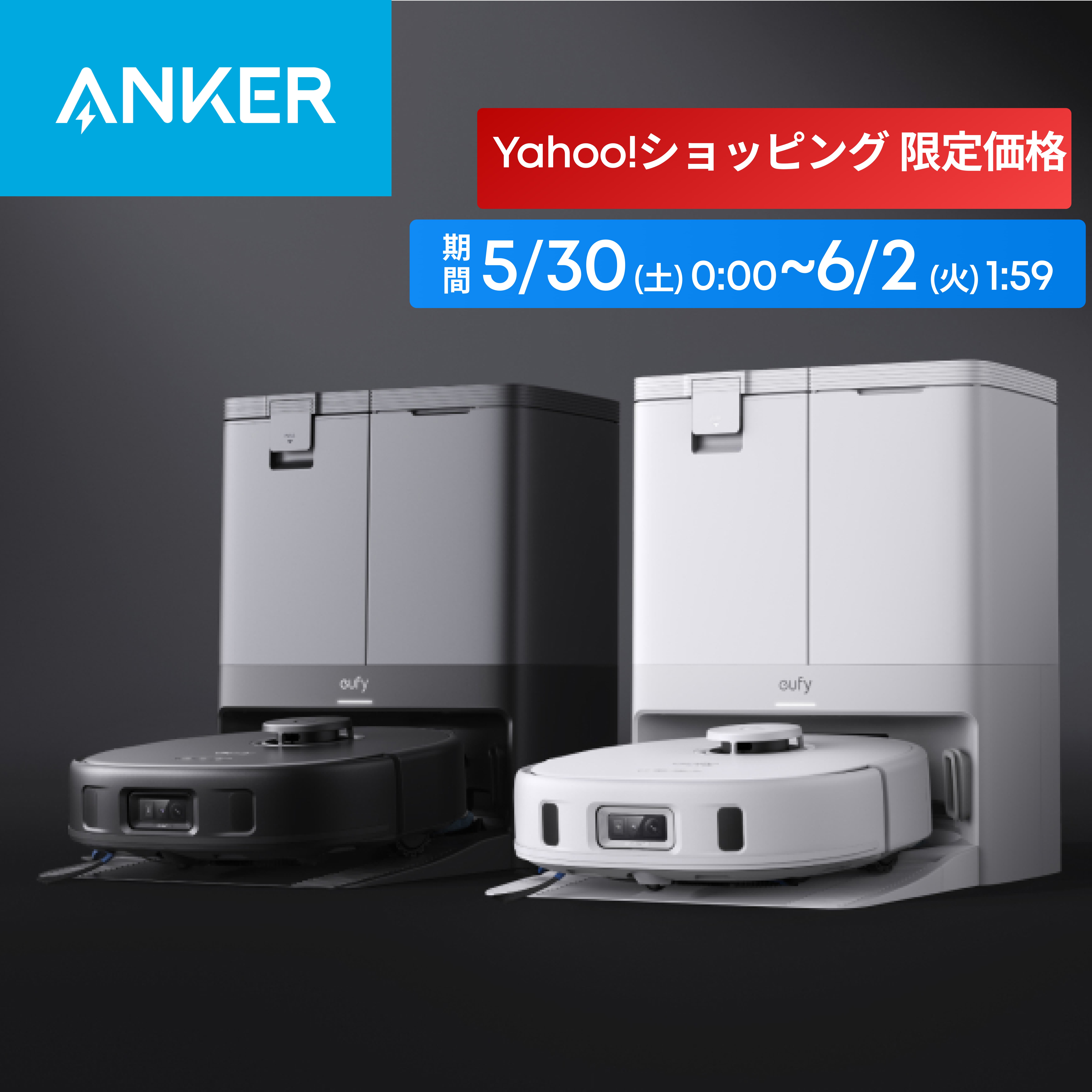 Eufy（Anker） 【最大52,473円OFF/Yahoo特別価格】【 5/30 0:00~6/2 1