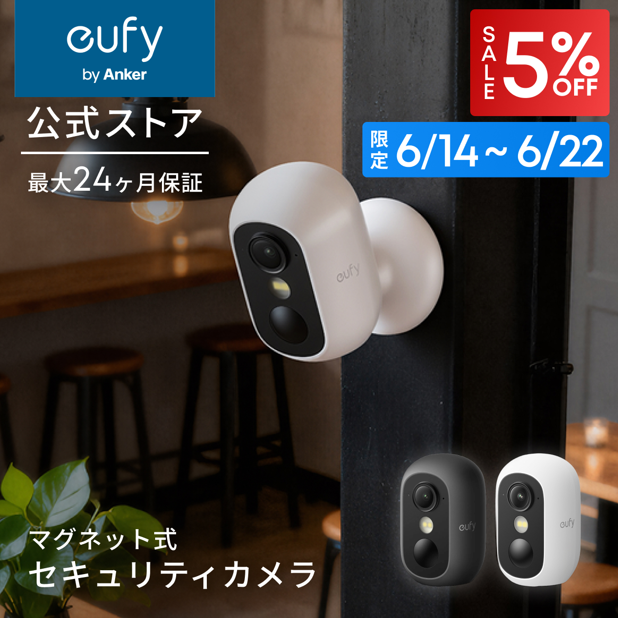 Anker（アンカー） Anker Eufy (ユーフィ) eufyCam C35 （屋外用防犯