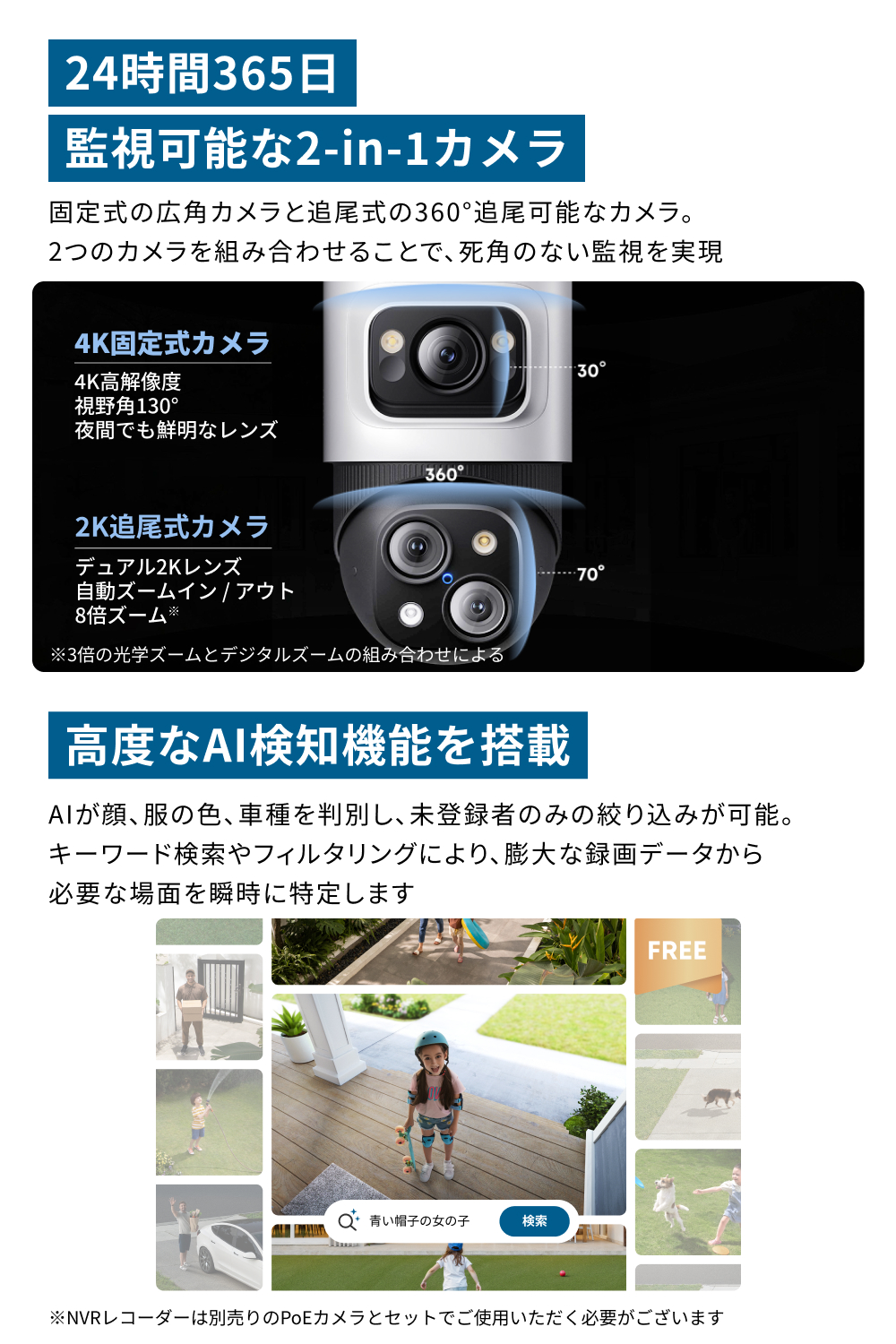 Anker（アンカー） Anker Eufy (ユーフィ) PoE Cam S4 (屋外用防犯