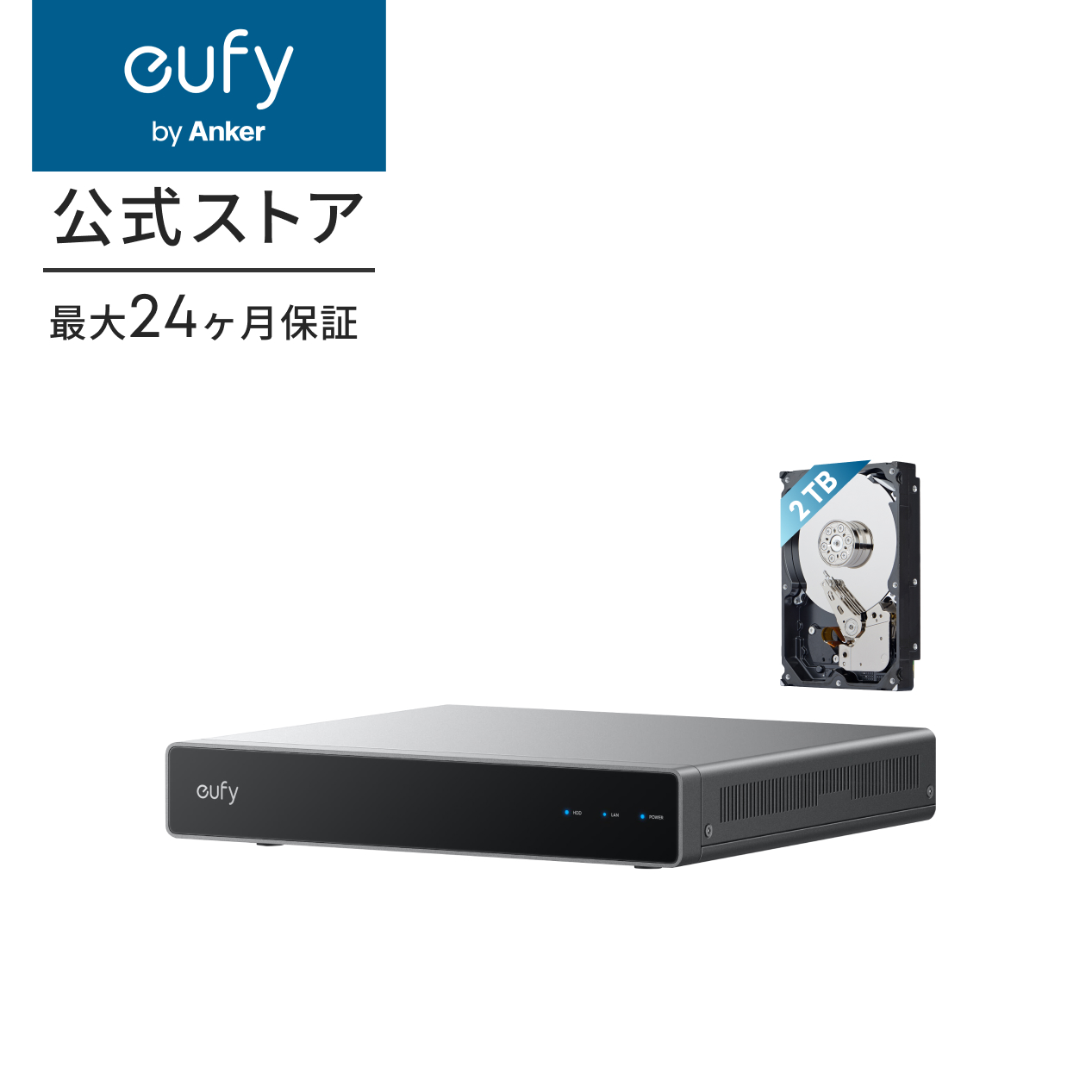 Anker（アンカー） Anker Eufy (ユーフィ) Network Video Recorder S4