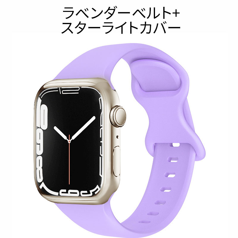 アップルウォッチ バンド カバー セット 防水 ケース Apple Watch シリーズ ultra 9 8 7 6 5 4 SE シリコン ベルト  49 45mm 44 41 40｜annasui｜06