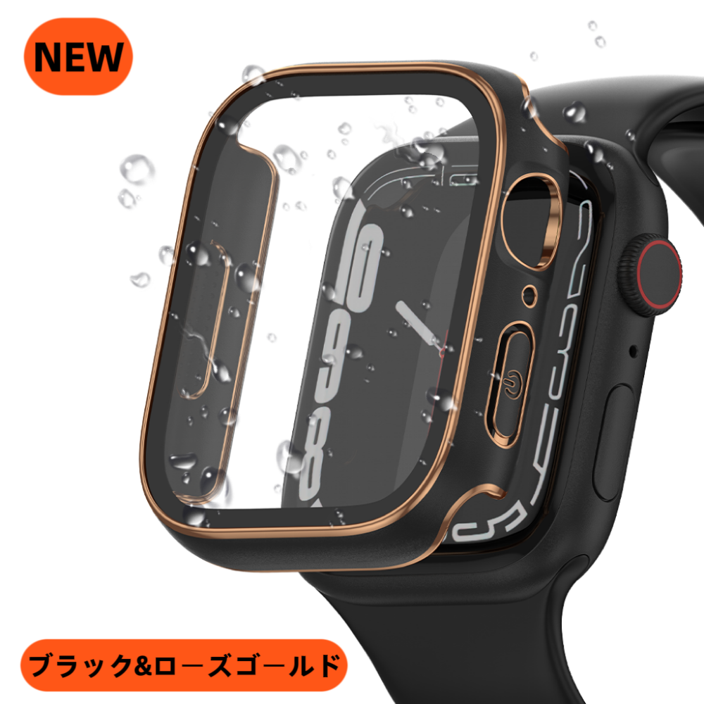 アップルウォッチ カバー ケース Apple Watch 防水ケース Series9 ultra Series7 Series8 Series6 Series5 Series4 SE 40mm 41mm 44mm 45 49mm 全面保護防水｜annasui｜11