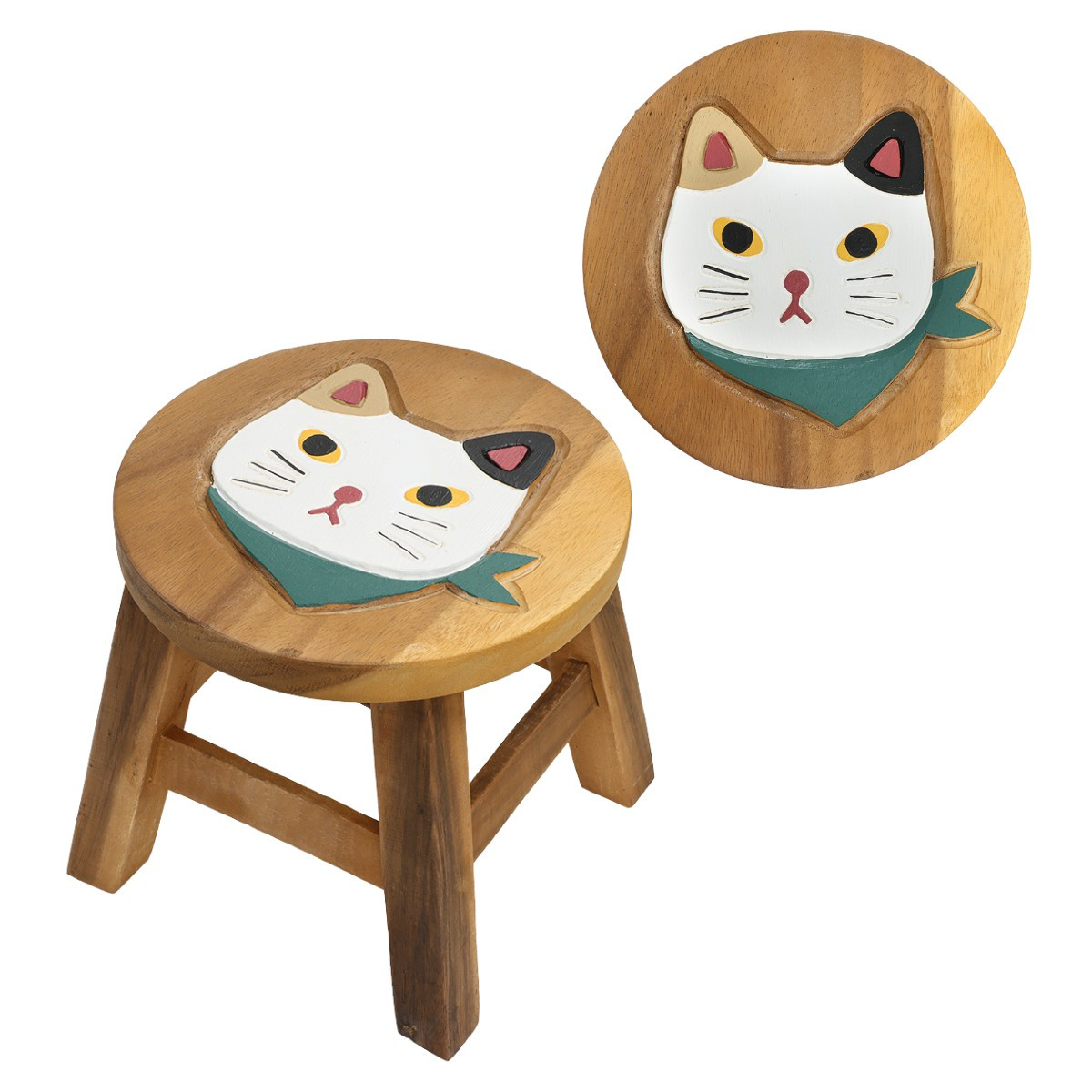 ねこ 椅子 木製のおすすめ人気商品一覧 通販 - Yahoo!ショッピング