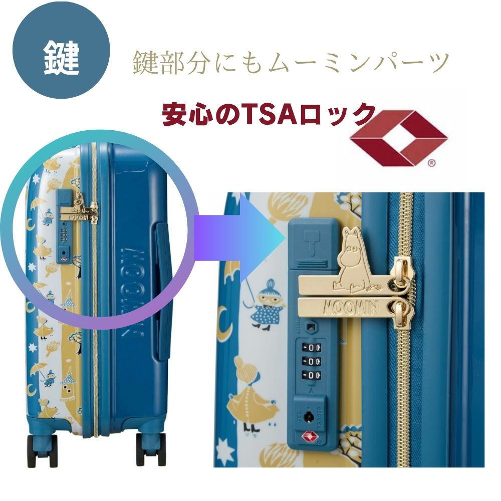 MOOMIN スーツケース ムーミンキャリーバッグ キャリーケース