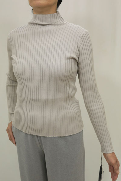 秋冬物/24aw【マリードール/年間物/定番/70572】レーヨンポリエステルストレッチ 14Gミドルリブ減らし目ハイネックセーター/MARIED'OR/spt/spp/4i41b511xx MARIED'OR 秋冬物/24aw【マリードール/年間物/定番/70572