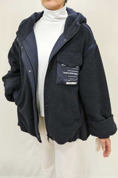 ayane 秋冬値下げ【アヤン/896101/20%OFF】ポリエステルボア×裏キルト