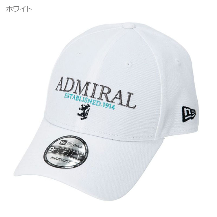 Admiral Golf（アドミラルゴルフ） ニューエラコラボ キャップ 2026春