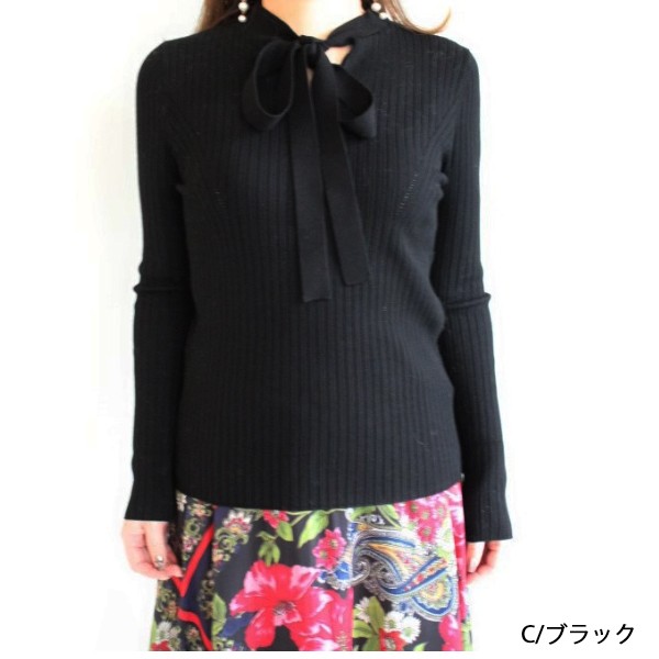 期間限定SALE ソブ ダブルスタンダードクロージング ダル糸ボウタイニットトップス Sov. DOUBLE STANDARD CLOTHING 送料無料 0309-000-201 :0309-000-201:グレースコンチネンタルならANNIE - 通販 - Yahoo!ショッピング