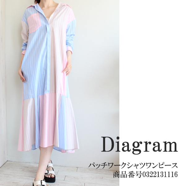 SALE セール 40%OFF 0322131116,Diagram,ダイアグラムパッチワーク