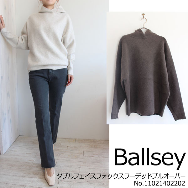 SALE セール11-02-14-02202,Ballsey,ダブルフェイスフォックス フーデッドプルオーバー ,ボールジィ,送料無料